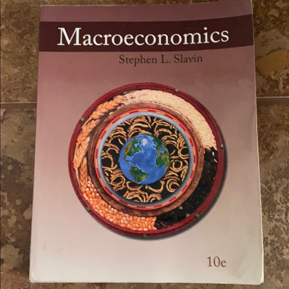 Macroeconomics textbook by Stephen L. Slavin